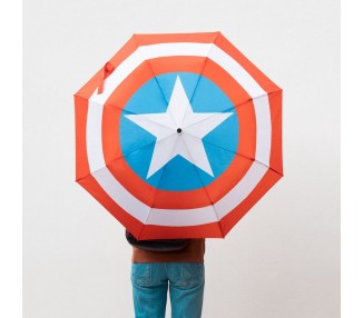Paraguas plegable automatico Capitan America Marvel