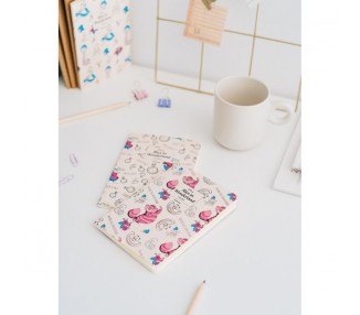Set 3 cuadernos A6 Alicia en el Pais de las Maravillas Disney