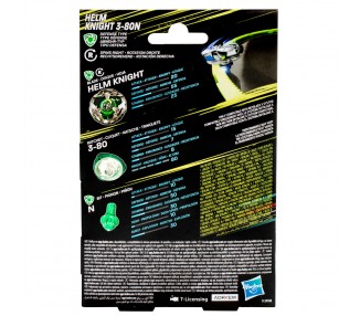 Juego Helm Knight 3-80N BeybladeX