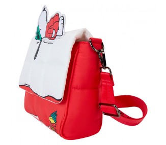 Bolso bandalera Holiday Snoopy Loungefly