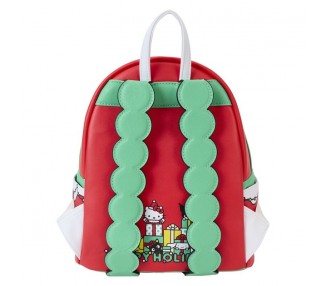 Mochila Christmas Hello Kitty Sanrio Loungefly 26cm