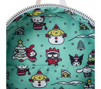 Mochila Christmas Hello Kitty Sanrio Loungefly 26cm