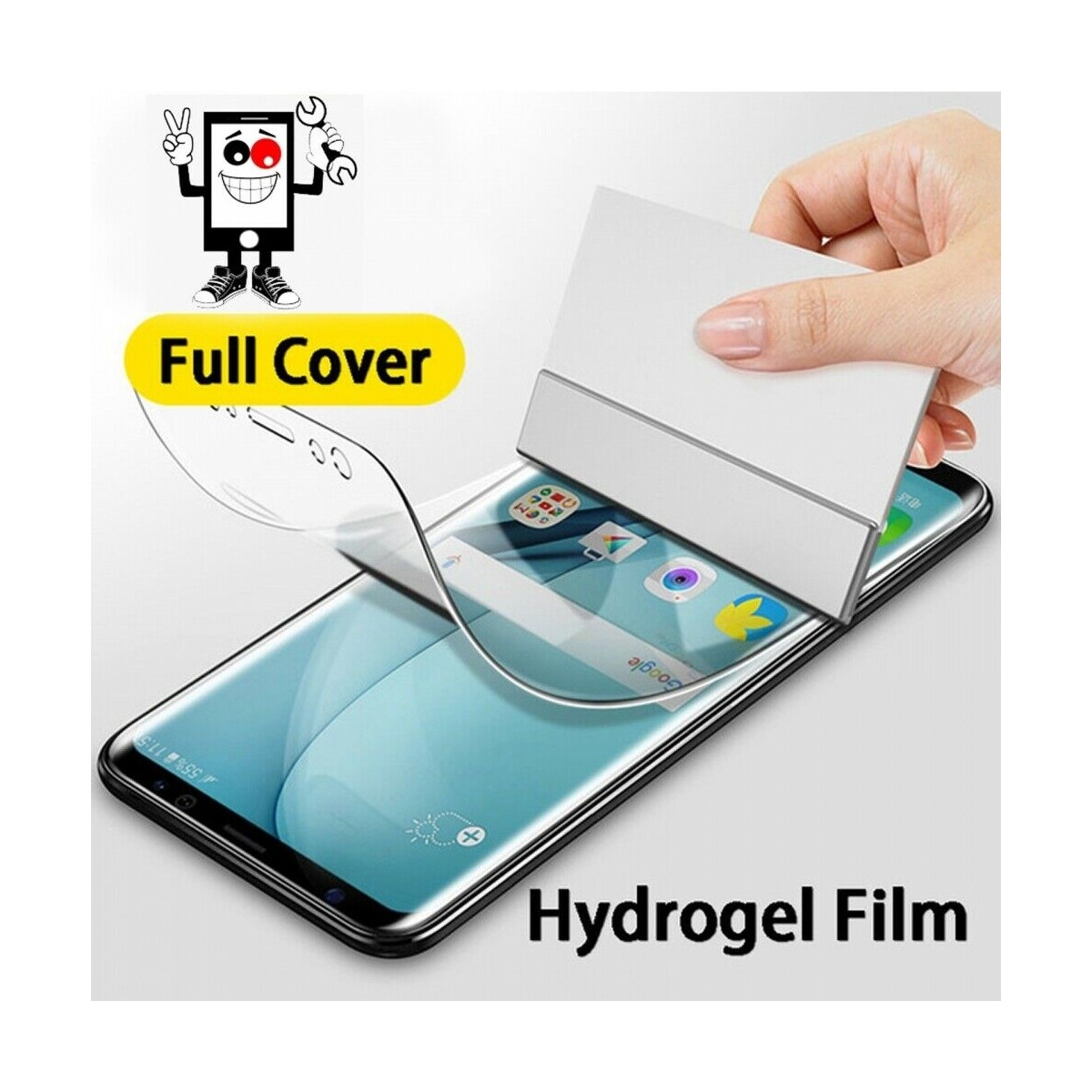 Protector de Pantalla Autorreparable de Hidrogel para LG Q6 Plus