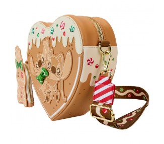 Bolso bandolera Gingerbread Stitch Disney Loungefly