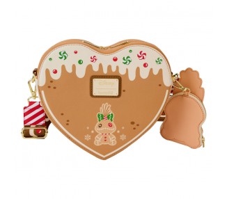 Bolso bandolera Gingerbread Stitch Disney Loungefly