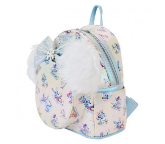 Set Mochila + Diadema orejas Winter Wonderland Mickey and Friends Disney Loungefly 26cm