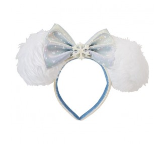 Set Mochila + Diadema orejas Winter Wonderland Mickey and Friends Disney Loungefly 26cm