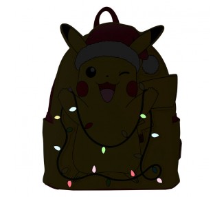 Mochila Holiday Pikachu Pokemon Loungefly