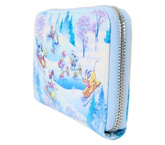 Cartera Winter Wonderland Mickey and Friends Disney Loungefly
