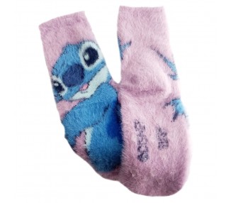 Calcetines antideslizantes coralina Stitch Disney