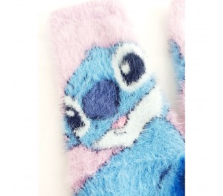 Calcetines antideslizantes coralina Stitch Disney