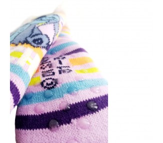Calcetines antideslizantes sherpa Stitch Disney adulto