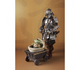 Figura Ronin Mandalorian Beskar Armor & Grogu Star Wars 18cm