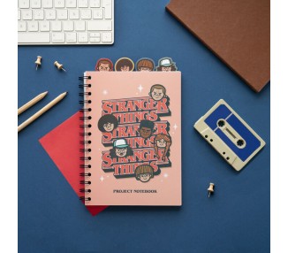 Cuaderno A5 Stranger Things