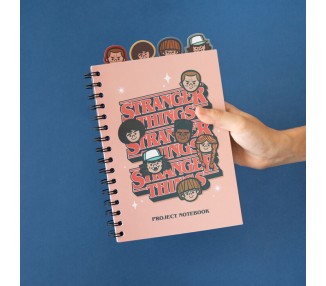 Cuaderno A5 Stranger Things