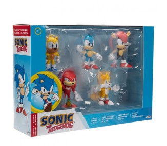 Blister 5 figuras Sonic the Hedgehog 6cm