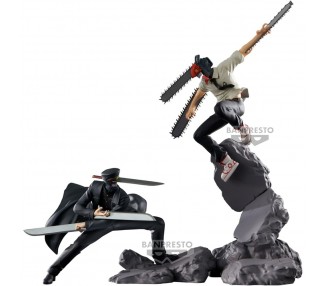 Figura Katana Man Samurai Sword Combination Battle Chainsaw Man 18cm