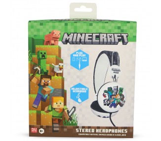 Auriculares universales Minecraft