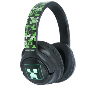 Auriculares inalambricos LED Minecraft