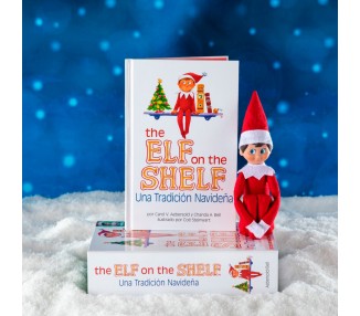 Set Cuento + Muñeco Elfo The Elf On the Shelf español