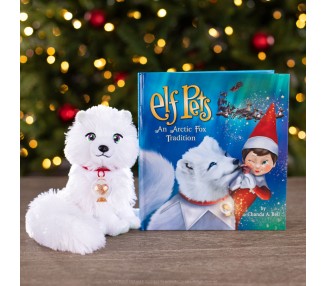 Set Cuento + Peluche Zorro Artico Elf Pets español