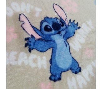 Manta coralina Stitch Disney 110x150cm