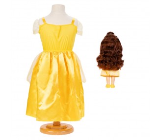 Muñeca Bella + Disfraz La Bella y la Bestia Disney 38cm