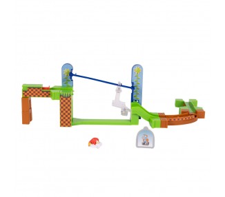 Playset Sonic & Knuckles Go Go Racers Sonic surtido