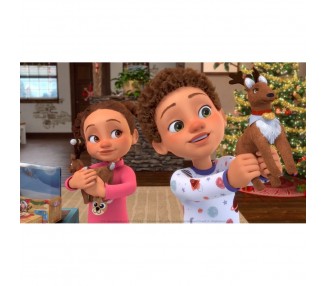Set Cuento + Peluche Reno Elf Pets español