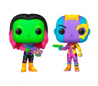Blister 2 figuras POP Marvel Guardianes de la Galaxia Gamora & Nebula Exclusive