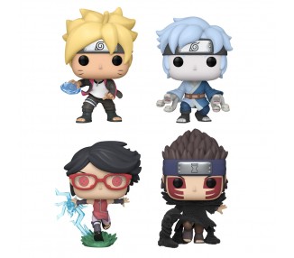 Blister 4 figuras POP Boruto Exclusive