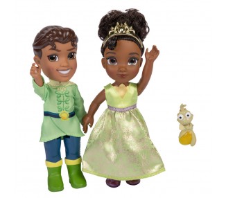 Muñeca Tiana + Naveen Tiana y el Sapo Disney 15cm