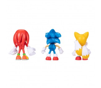 Blister 3 figuras Classic Sonic the Hedgehog 10cm