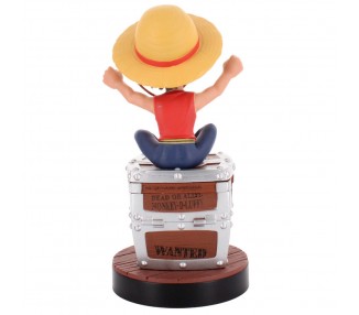 Cable Guy soporte sujecion Wanted Poster Luffy One Piece 20cm