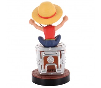 Cable Guy soporte sujecion Wanted Poster Luffy One Piece 20cm