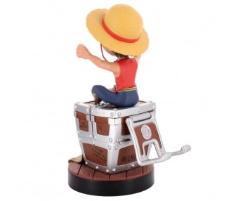 Cable Guy soporte sujecion Wanted Poster Luffy One Piece 20cm