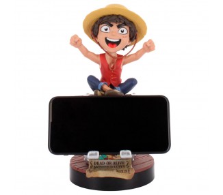 Cable Guy soporte sujecion Wanted Poster Luffy One Piece 20cm