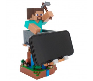 Cable Guy soporte sujecion Steve Minecraft 20cm