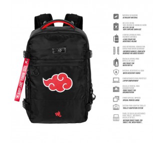 Mochila Clouds Naruto Shippuden 40cm