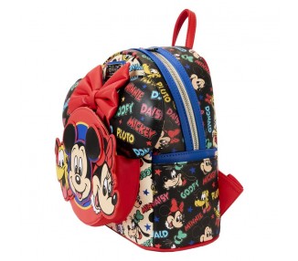 Mochila + diadema orejas Mickey and Friends Classic Disney Loungefly 26cm