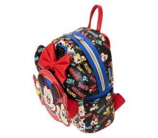 Mochila + diadema orejas Mickey and Friends Classic Disney Loungefly 26cm