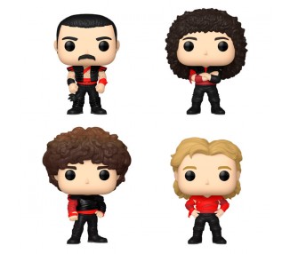 Blister 4 figuras POP Queen