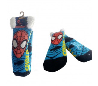 Calcetines antideslizantes sherpa Spiderman Marvel