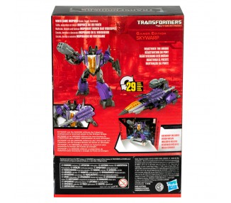 Figura Skywarp Studio Series Gamer Edition Cybertron Transformers 16,5cm