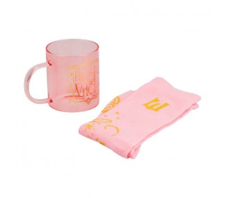 Set Taza de cristal + Calcetines Glinda Wicked