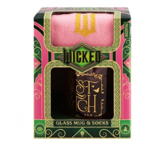 Set Taza de cristal + Calcetines Glinda Wicked