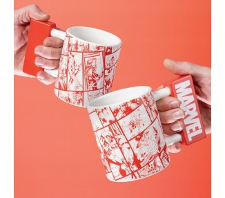 Taza Logo Comics Marvel 300ml