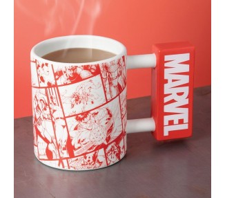 Taza Logo Comics Marvel 300ml