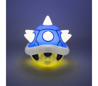 Lampara Concha Azul Mario Kart 14cm