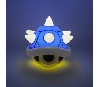 Lampara Concha Azul Mario Kart 14cm